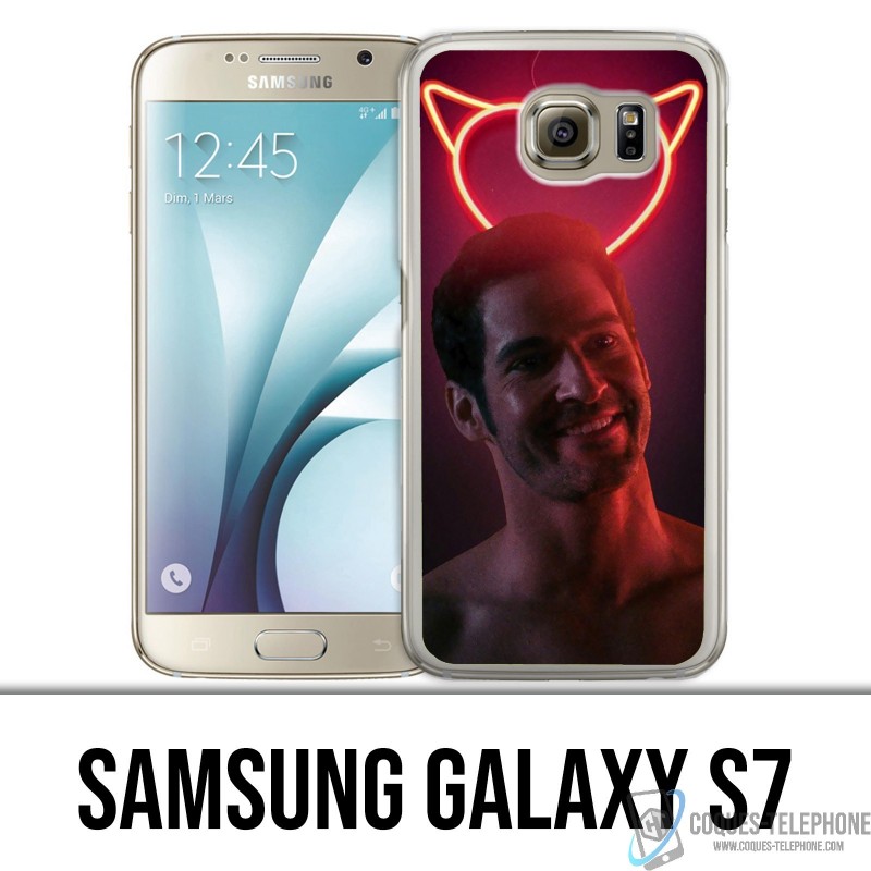 Samsung Galaxy S7 Custodia - Lucifer Love Devil