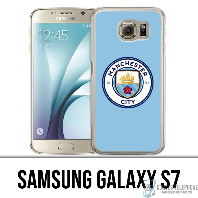 Coque Samsung Galaxy S7 - Manchester City Football
