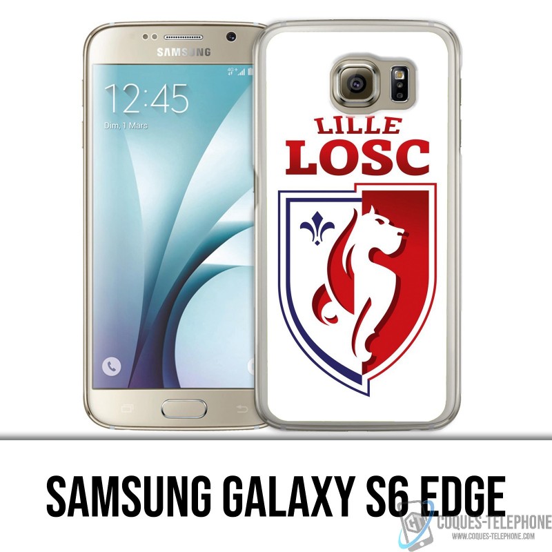 Case Samsung Galaxy S6 edge - Lille LOSC Fußball