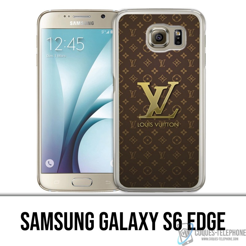 Case for Galaxy S6 edge : Louis Vuitton logo