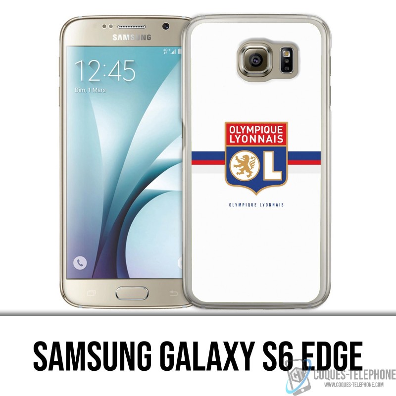 Samsung Galaxy S6 bordo Custodia - OL Olympique Lyonnais fascia logo logo OL Olympique