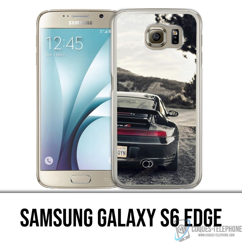 Samsung Galaxy S6 edge Custodia - Porsche carrera 4S vintage