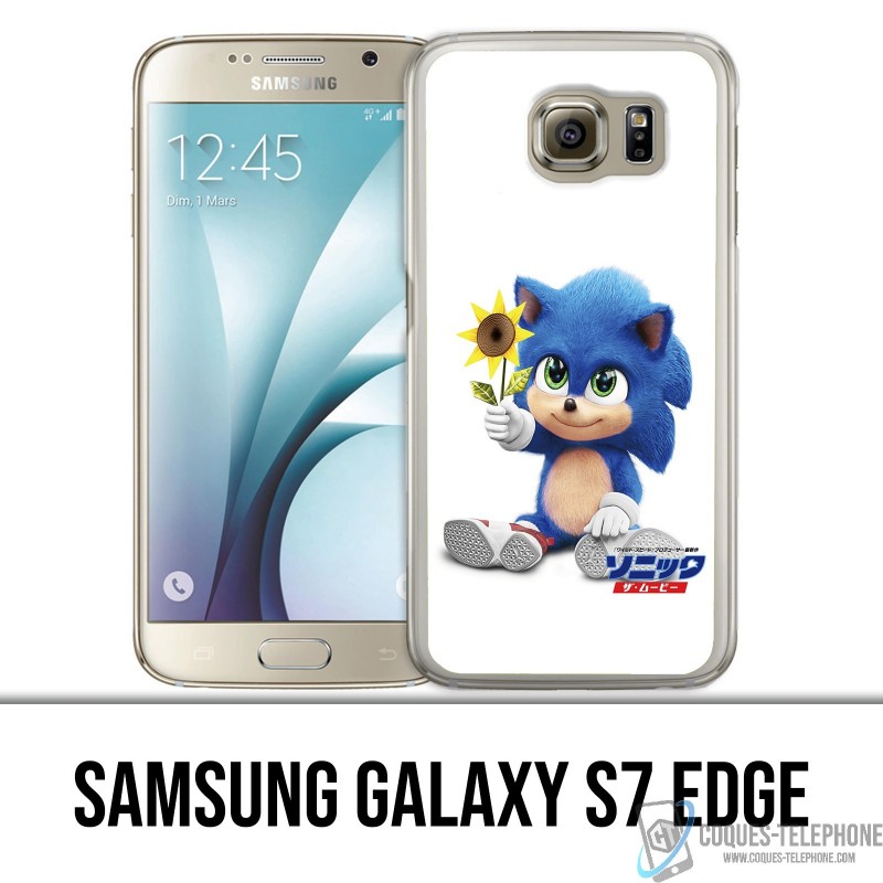 Coque Samsung Galaxy S7 edge - Baby Sonic film