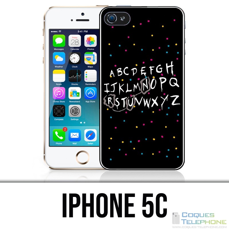 IPhone 5C Fall - merkwürdiges Sachen-Alphabet