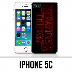 Funda iPhone 5C - Logotipo de Stranger Things