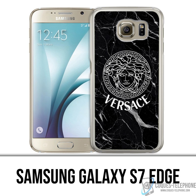 Funda Samsung Galaxy S7 - Mármol negro Versace