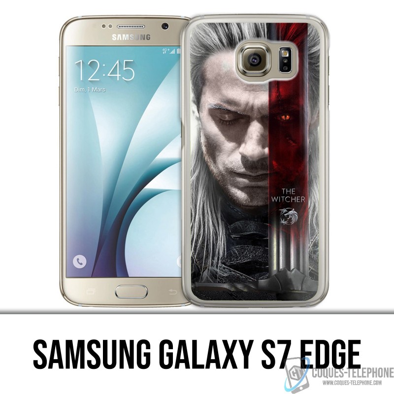 Coque Samsung Galaxy S7 edge - Witcher lame épée