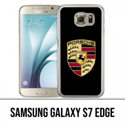 Samsung Galaxy S7 bordo Custodia - Porsche Logo Nero