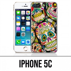 Funda iPhone 5C - Calavera de azúcar