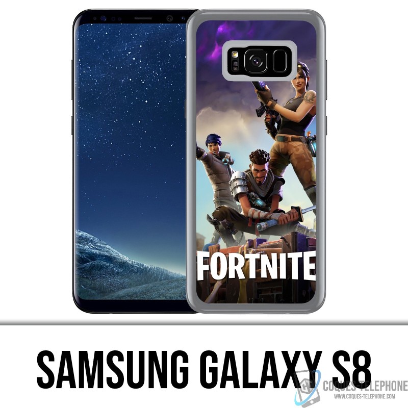 Samsung Galaxy S8 Custodia - Poster Fortnite