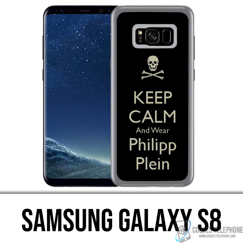 Coque Samsung Galaxy S8 - Keep calm Philipp Plein