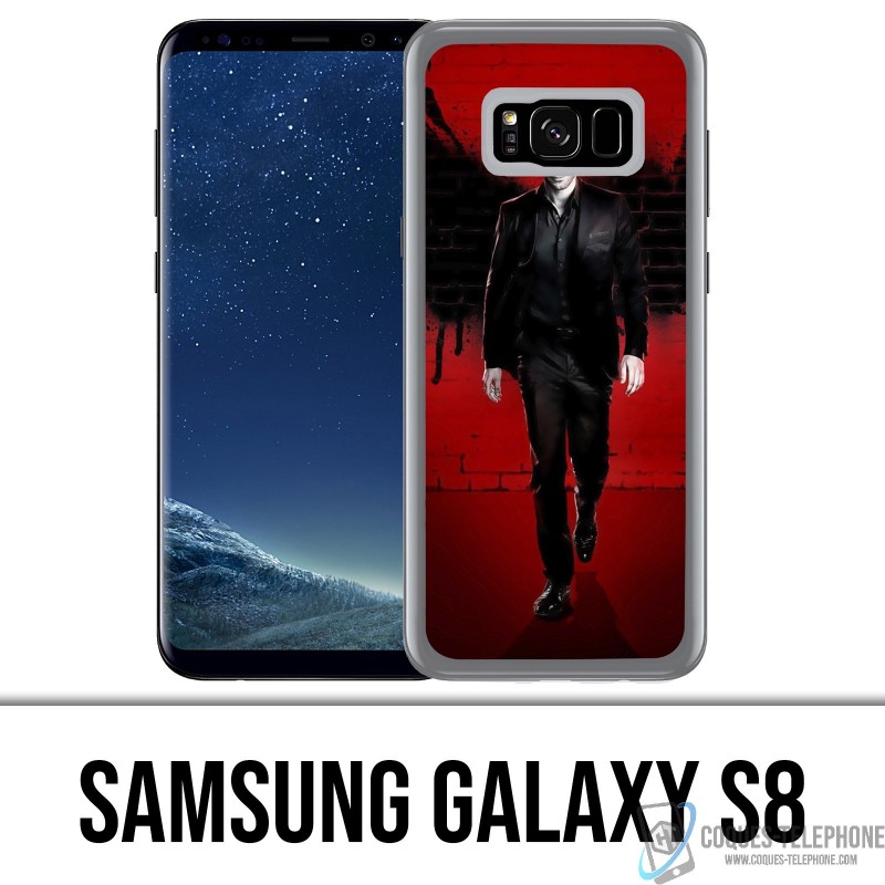 Coque Samsung Galaxy S8 - Lucifer ailes mur