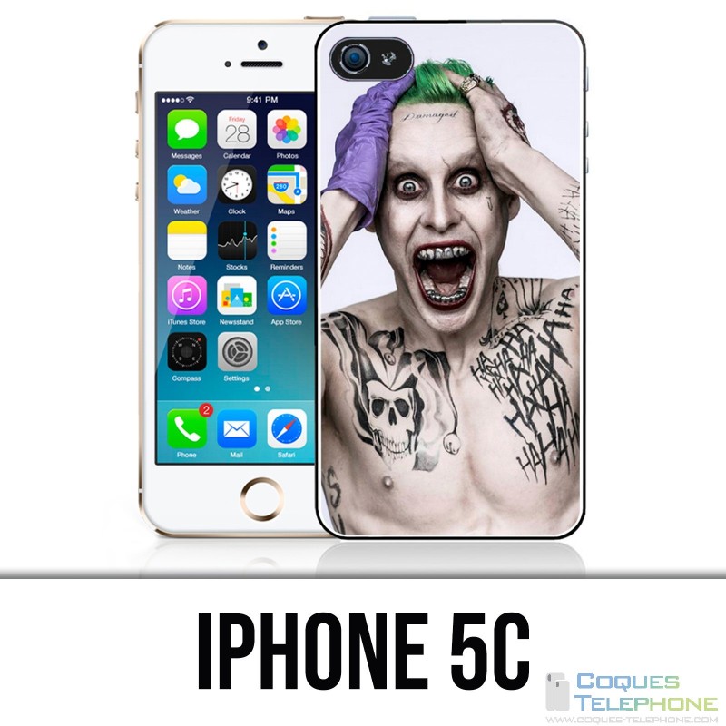 Coque iPhone 5C - Suicide Squad Jared Leto Joker
