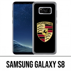 Samsung Galaxy S8 Case - Porsche Logo Schwarz