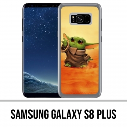 Funda Samsung Galaxy S8 PLUS - Star Wars baby Yoda Fanart
