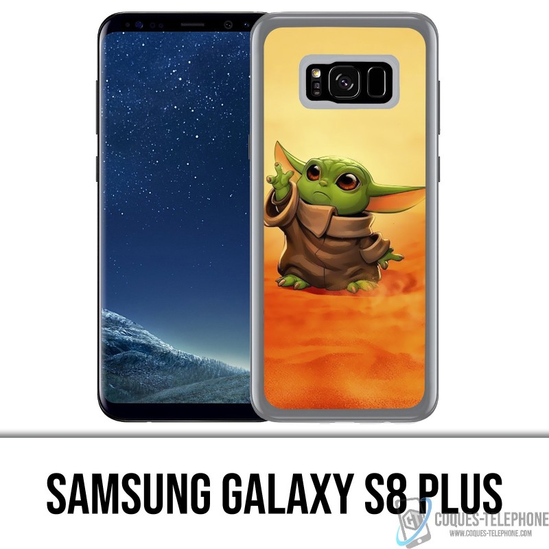 Case Samsung Galaxy S8 PLUS - Star Wars baby Yoda Fanart