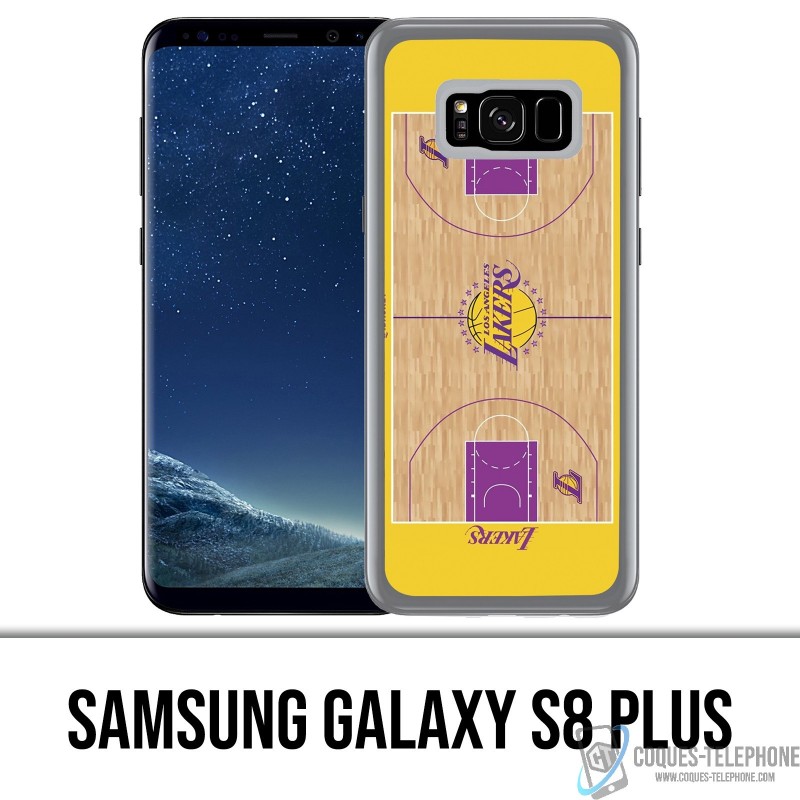 Funda Samsung Galaxy S8 PLUS - Campo de baloncesto de los Lakers de la NBA