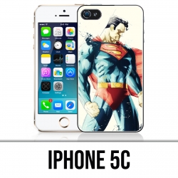 Coque iPhone 5C - Superman Paintart