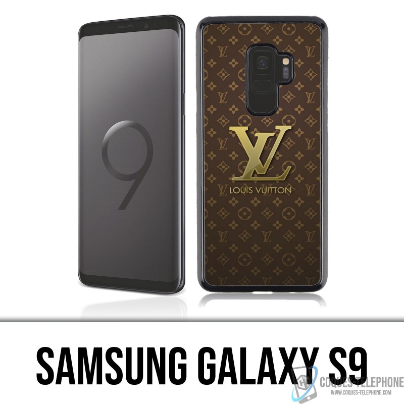 LOUIS VUITTON LV LOGO GRAY Samsung Galaxy S9 Case Cover