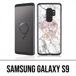 Samsung Galaxy S9 Case - Versace white marble