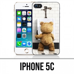 Custodia per iPhone 5C - Toilette Ted