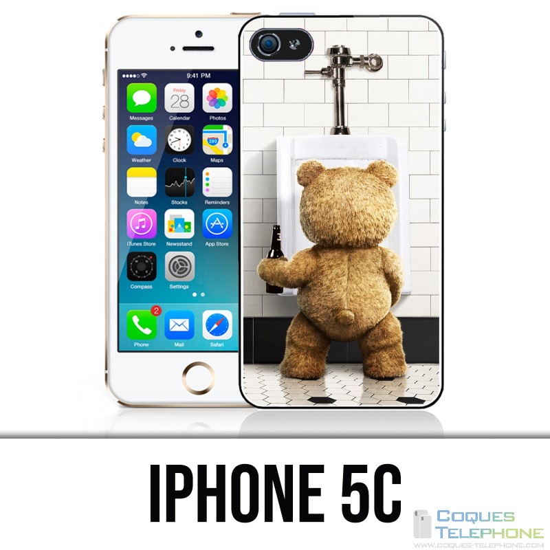 Custodia per iPhone 5C - Toilette Ted