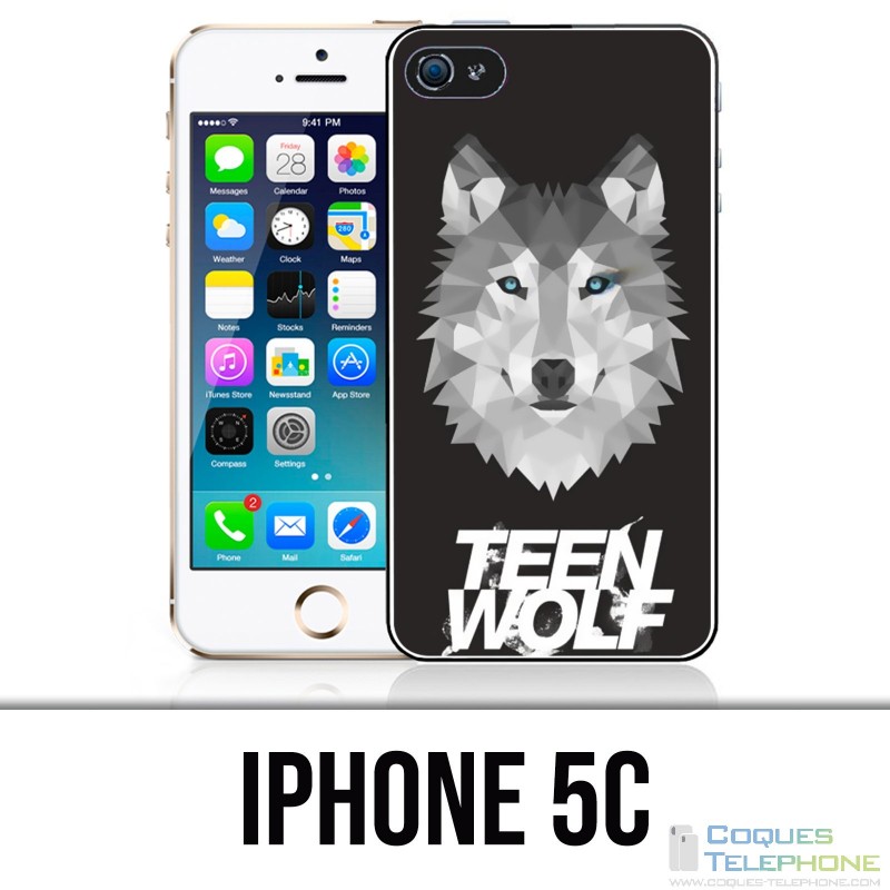 Coque iPhone 5C - Teen Wolf Loup