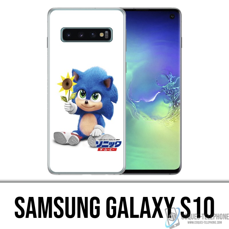 Funda Samsung Galaxy S10 - Película de Baby Sonic