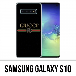 Coque Samsung Galaxy S10 - Gucci logo belt