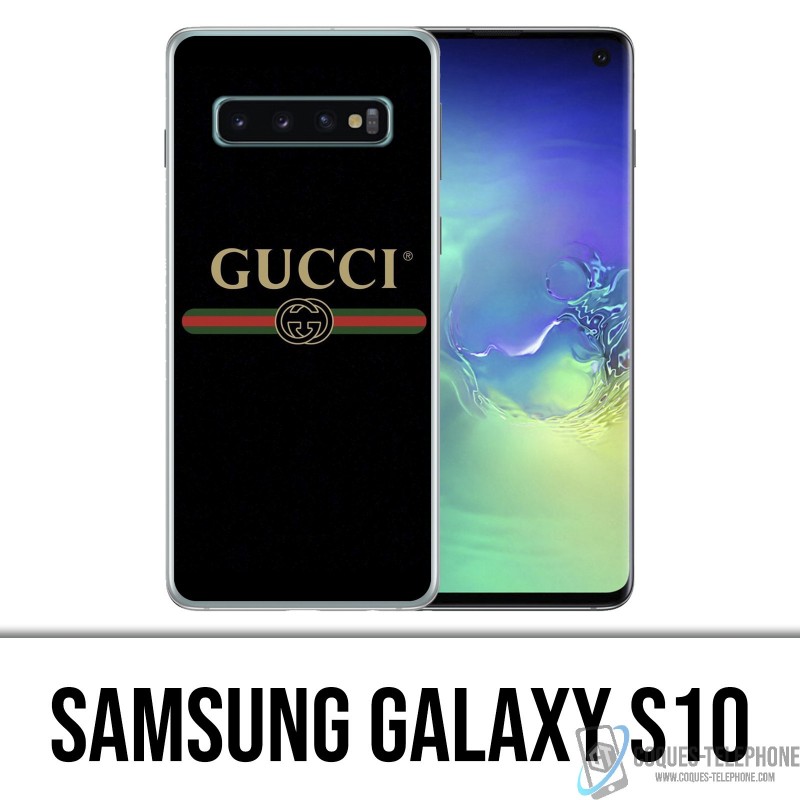 Coque Samsung Galaxy S10 - Gucci logo belt