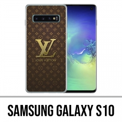 Coque Samsung Galaxy S10 - Louis Vuitton logo