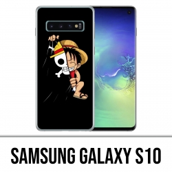 Samsung Galaxy S10 - Estuche de una pieza de la bandera de Luffy para bebés.