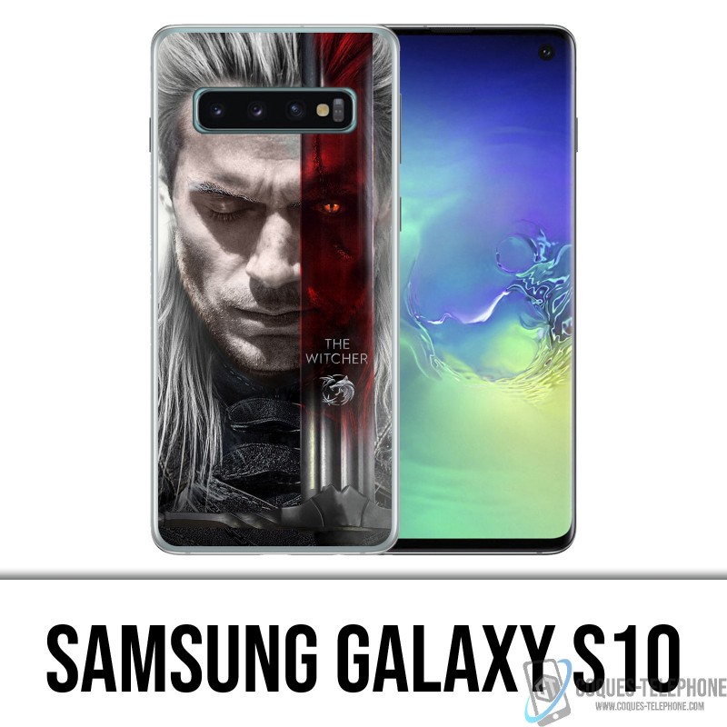 Coque Samsung Galaxy S10 - Witcher lame épée