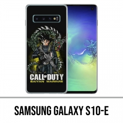 Funda Samsung Galaxy S10e - Call of Duty x Dragon Ball Saiyan Warfare