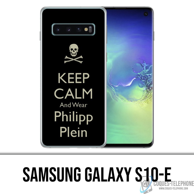 Samsung Galaxy S10e Custodia - Mantenere la calma Filippino Full
