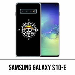 Coque Samsung Galaxy S10e - One Piece logo boussole