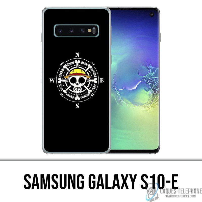 Coque Samsung Galaxy S10e - One Piece logo boussole