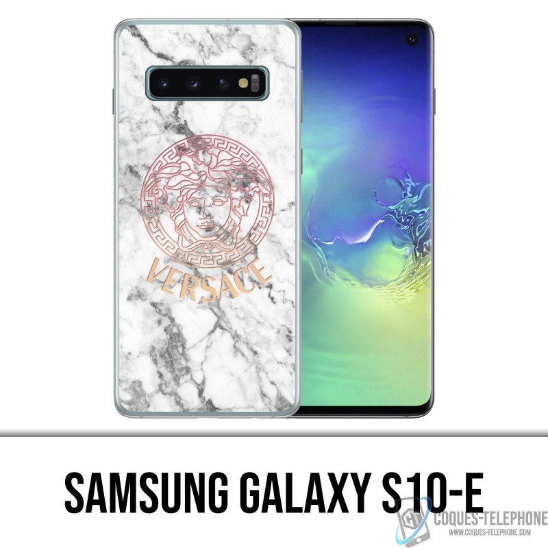 Samsung Galaxy S10e Custodia - Versace marmo bianco