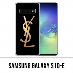 Custodia Samsung Galaxy S10e - YSL Yves Yves Saint Laurent Gold Logo