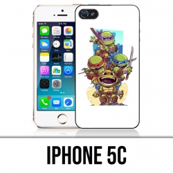 Custodia per iPhone 5C - Cartoon Ninja Turtles