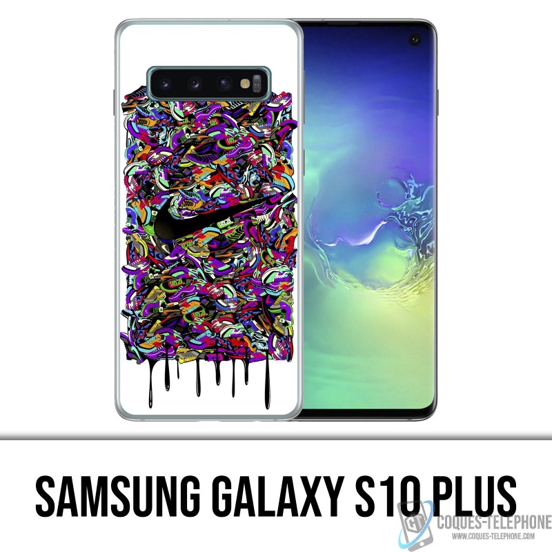 Samsung Galaxy S10 PLUS Custodia - Nike Sneakers Art