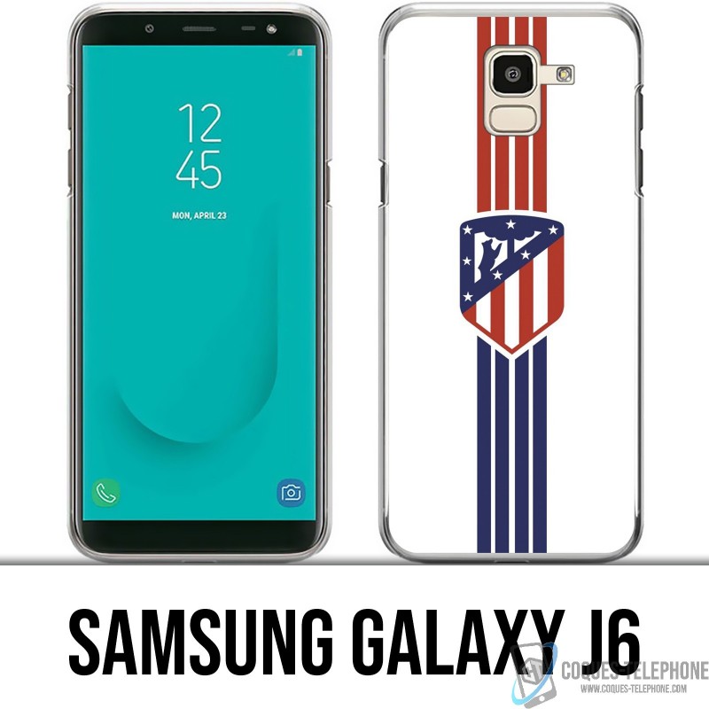 Case Samsung Galaxy J6 - Athletico Madrid Fußball