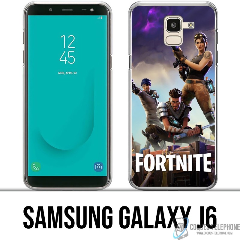 Samsung Galaxy J6 Custodia - Poster Fortnite