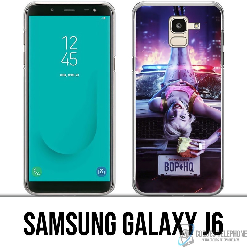 Funda Samsung Galaxy J6 - capó de Harley Quinn Birds of Prey
