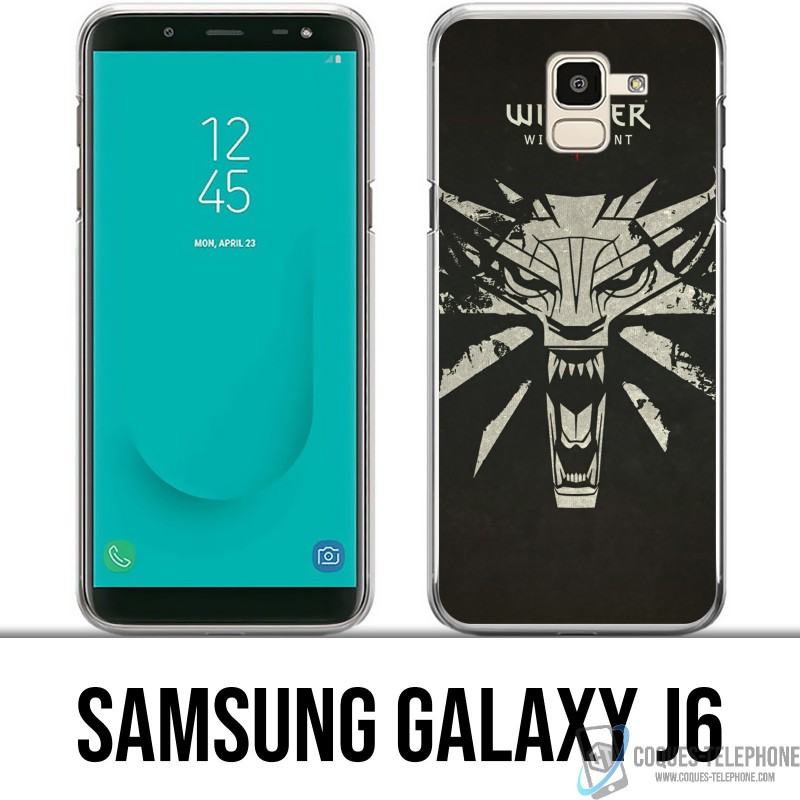 Samsung Galaxy J6 Case - Witcher logo