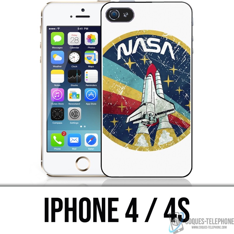 Custodia per iPhone 4 / 4S - Badge a razzo della NASA