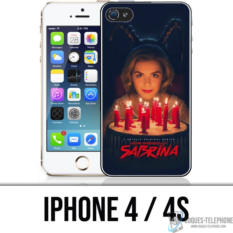Coque iPhone 4 / 4S - Sabrina Sorcière