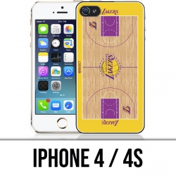 iPhone 4 / 4S Custodia - NBA Lakers besketball campo dei Lakers