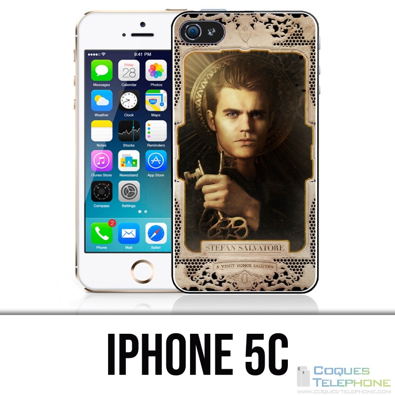 Coque iPhone 5C - Vampire Diaries Stefan