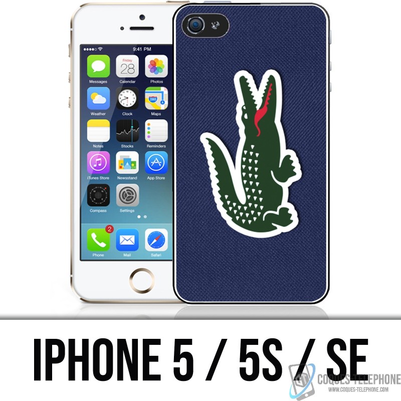 Funda iPhone 5 / 5S / SE - Logotipo de Lacoste